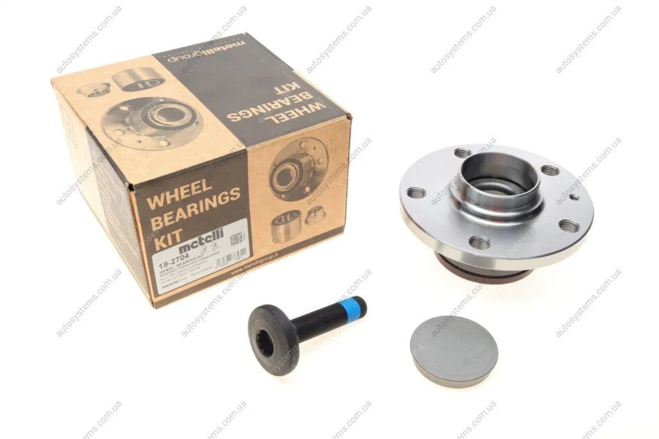 Підшипник маточини (задньої) Audi A3/Skoda Octavia/SuperB//VW Golf/Passat B6/B7/B8 03- (d=136.9mm) Metelli 19-2704 (фото 1)