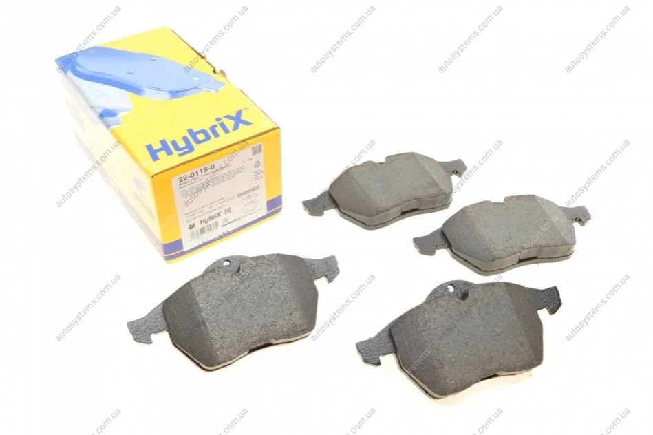 Колодки гальмівні (передні) Opel Astra G 99-02/Vectra B 95-03/Calibra A 91-97/Saab 9-3 98-09 Metelli 22-0118-0 (фото 1)