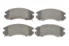 Колодки гальмівні (передні) Subaru Impreza 92-00/Legacy 89-99 Metelli 22-0135-0 (фото 1)