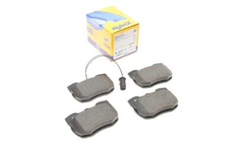 Колодки гальмівні (передні) Land Rover Discovery/Range Rover 88-98 (+ датчик) Metelli 22-0177-0