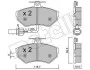 Колодки гальмівні (передні) Audi A4/VW Passat 94-05 Metelli 22-0215-2 (фото 2)