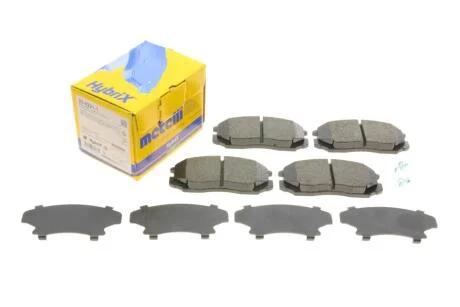 Колодки гальмівні (передні) Mitsubishi Colt/Lancer 1.3-1.6/1.8-2.0D 95-03 Metelli 22-0221-1