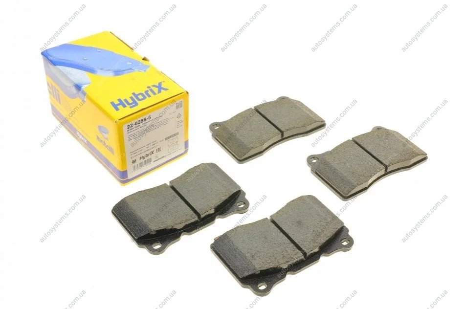 Колодки тормозные (передние) Opel Insignia 08-17/Astra J/Tesla S/X/VW Golf VII 12-/Renault Megane 17 Metelli 22-0288-5 (фото 1)