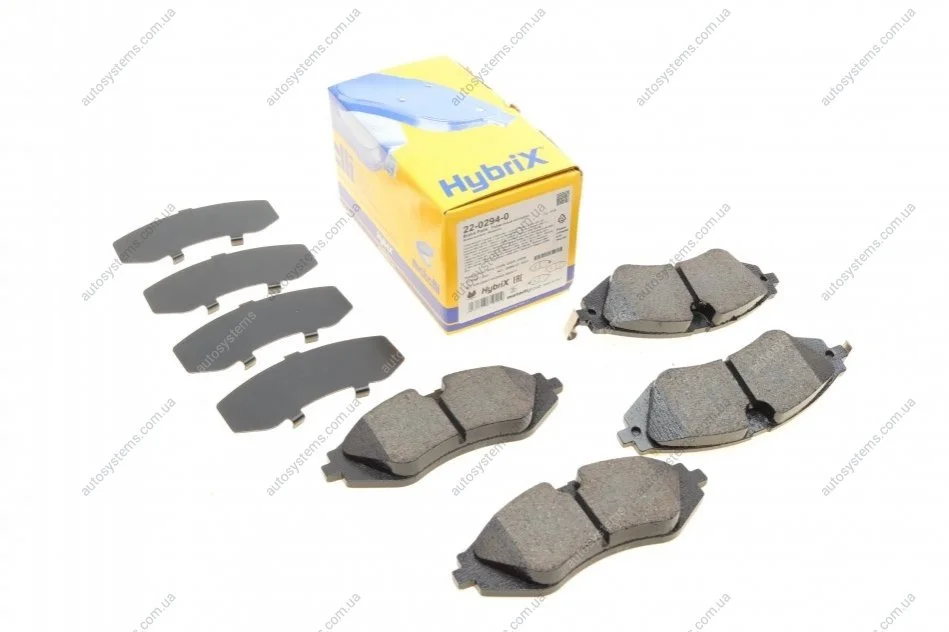 Колодки гальмівні (передні) Chevrolet Epica 05-/Astra 99-11/Daewoo Nubira/Leganza 97-/Rezzo 00- Metelli 22-0294-0 (фото 1)