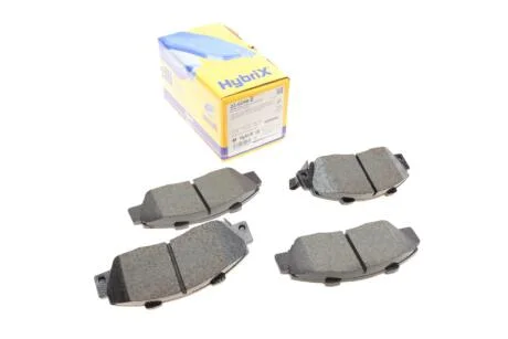 Колодки гальмівні (передні) Honda Accord V/VI 93-03/Civic 97-01 Metelli 22-0298-0