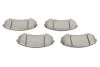 Колодки гальмівні (передні) Mitsubishi Grandis 04-11/Pajero II-IV 90-/Mazda E2000/2200 88-03 Metelli 22-0399-0 (фото 7)