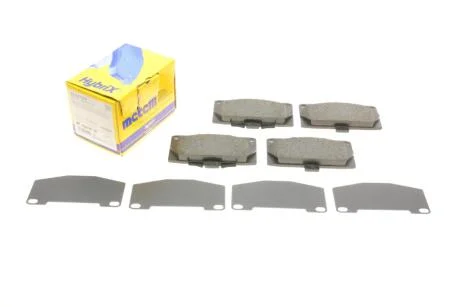 Колодки гальмівні (передні) Subaru Impreza 96-/Nissan 200SX/300ZX 90-99 Metelli 22-0413-0