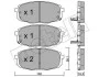 Колодки гальмівні (передні) Hyundai i30/Kia Cee\'d/Carens/Cerato/Soul 02- Metelli 22-0513-0 (фото 2)