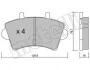 Колодки гальмівні (передні) Renault Master II/Opel Movano 98-/Nissan Interstar 02- R16 Metelli 22-0545-0 (фото 7)