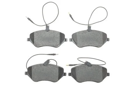 Колодки гальмівні (передні) Citroen C5 08-/C6 05-12/Peugeot 407 04-10/607 00-11 (+датчики) Metelli 22-0601-0
