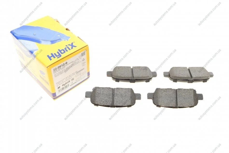 Колодки гальмівні (задні) Renault Koleos/Nissan Juke/Leaf 10-/Qashqai 07-13/X-Trail 01-13/Suzuki 05 Metelli 22-0612-0 (фото 1)