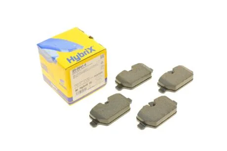 Колодки гальмівні (задні) BMW 1 (E81/E82/E87)/3 (E90/E91/E92/E93) 04-13 Metelli 22-0641-0