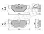 Колодки гальмівні (задні) BMW 1 (E81-82/E87-88)/3 (E90-93) 04-13/X1 (E84) 09-15 Metelli 22-0642-0 (фото 7)