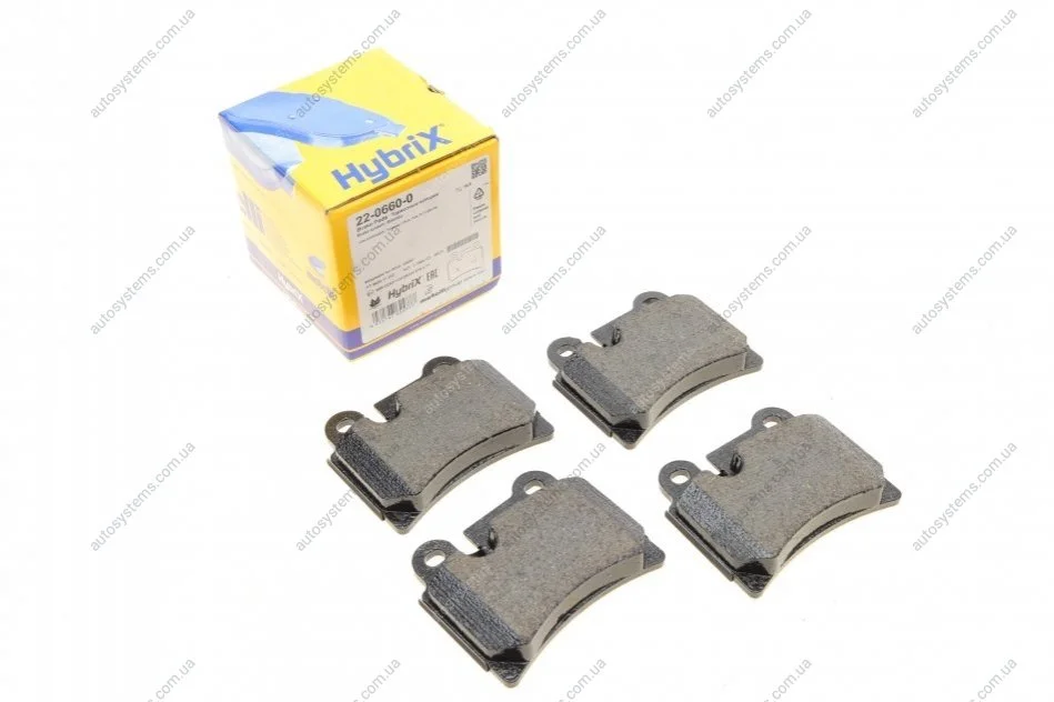 Колодки гальмівні (задні) VW Touareg 02-10 Metelli 22-0660-0 (фото 1)