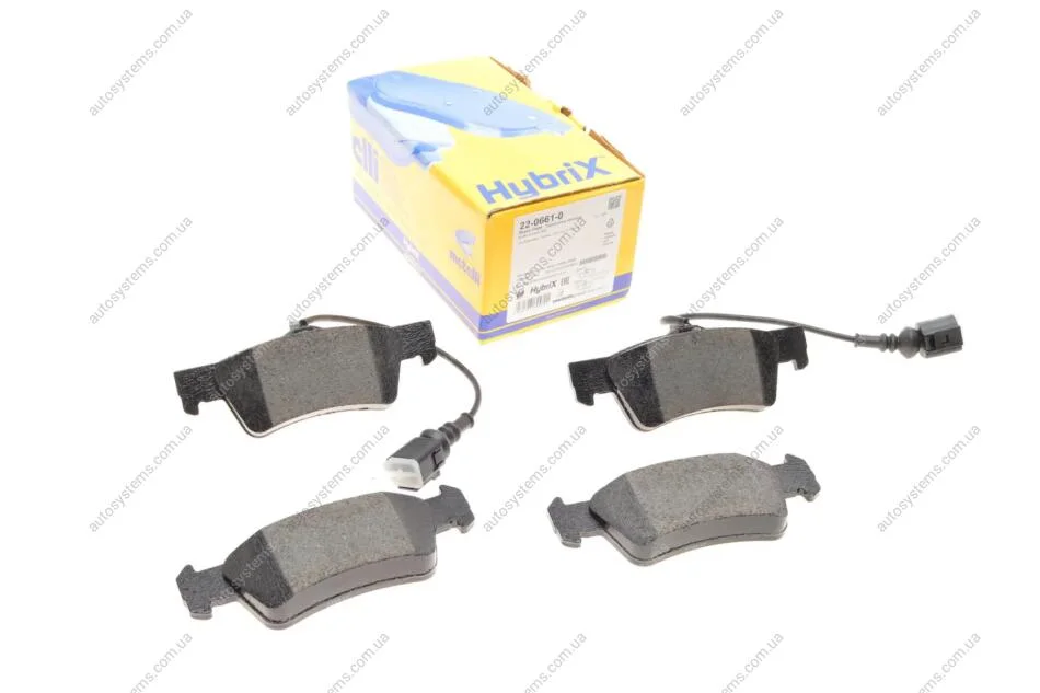 Колодки гальмівні (задні) VW Touareg 2.5 TDI 02-10 Metelli 22-0661-0 (фото 1)