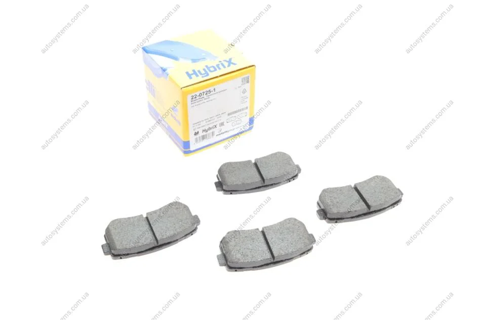 Колодки гальмівні (задні) Hyundai Kona/Kia Picanto 11- Metelli 22-0725-1 (фото 1)