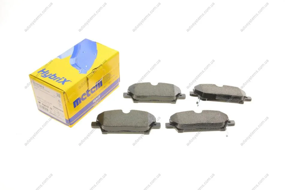 Колодки гальмівні (передні) Honda Civic VIII 05- Metelli 22-0728-0 (фото 1)