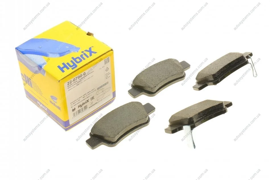 Колодки гальмівні (задні) Honda CR-V III/IV 06- Metelli 22-0790-0 (фото 1)