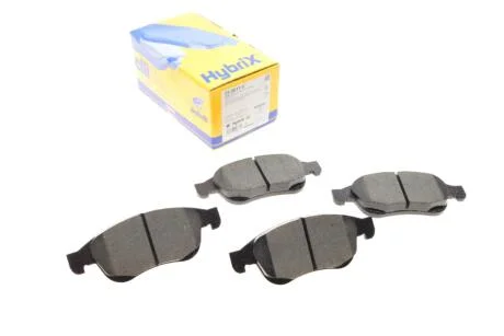 Колодки гальмівні (передні) Dacia Dokker/Duster/Lodgy/Nissan Juke/Renault Clio V/Kangoo 10- Metelli 22-0817-0