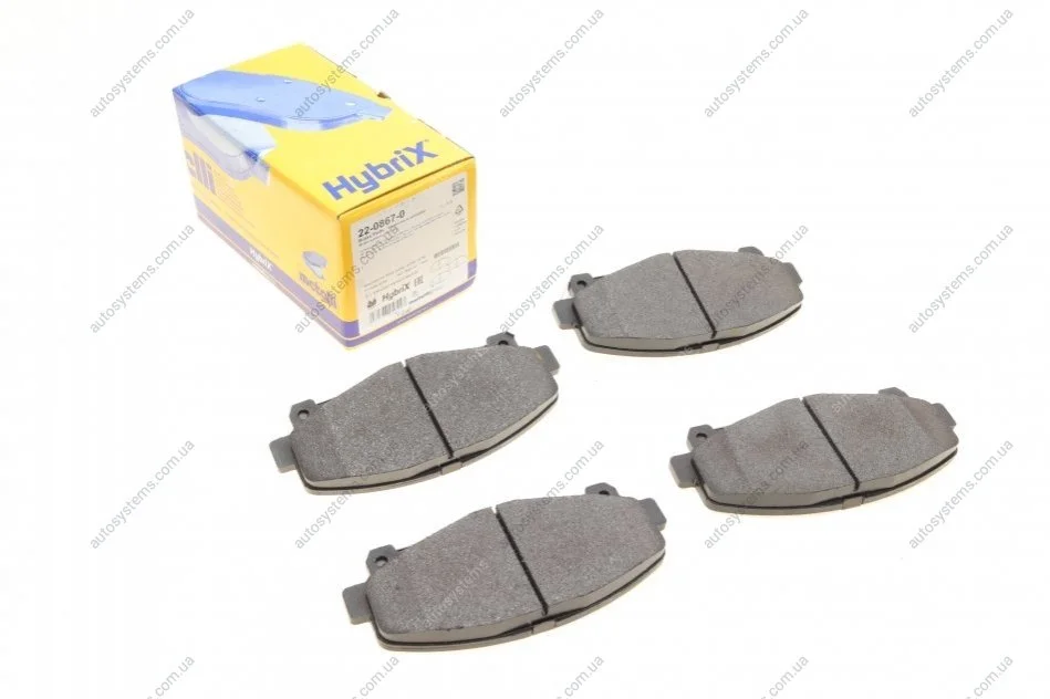 Колодки гальмівні (передні) Honda Accord VIII/IX 08- Metelli 22-0867-0 (фото 1)