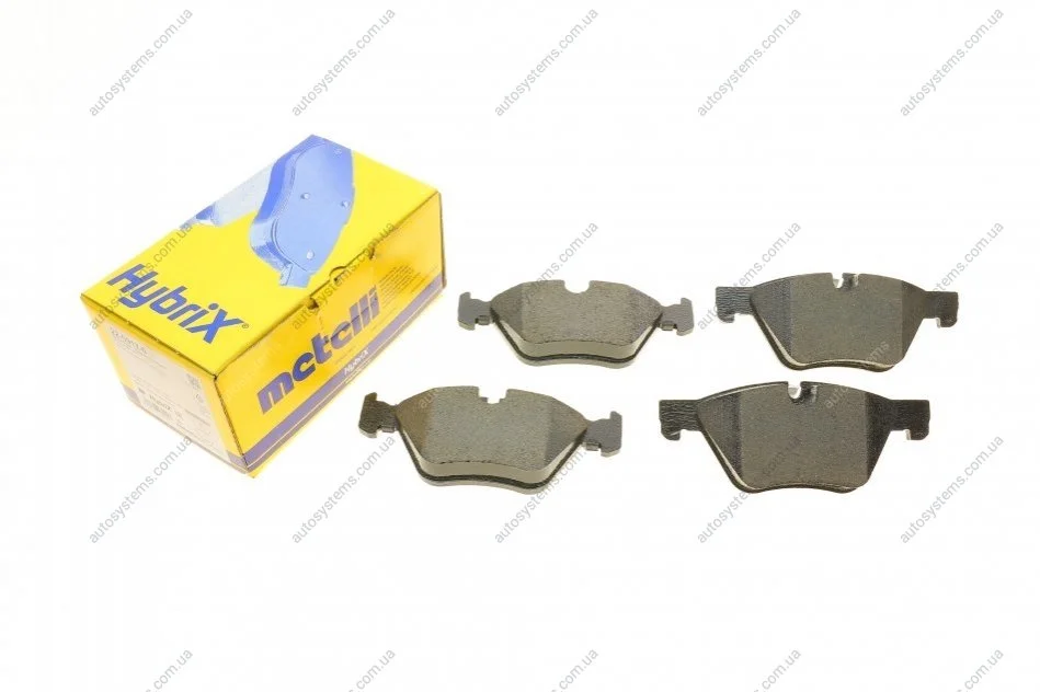 Колодки гальмівні (передні) BMW 5 (F07/F10/F11) 09-17 Metelli 22-0917-0 (фото 1)