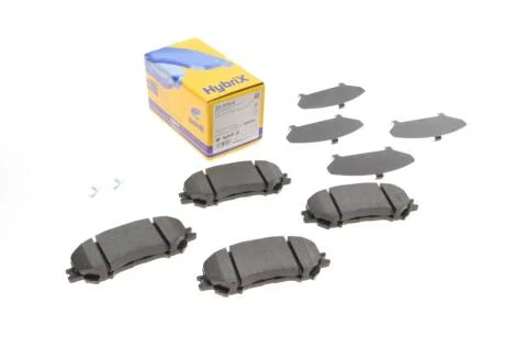 Колодки гальмівні (передні) Nissan Qashqai II 13-/X-Trail 19-/Renault Kadjar 15- Metelli 22-1010-0