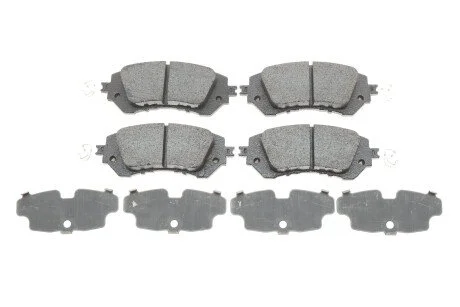 Колодки гальмівні (передні) Toyota Yaris 13- (Akebono) Metelli 22-1219-0
