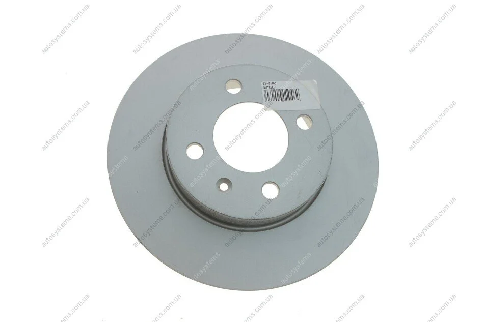 Диск гальмівний (передній) VW Caddy 95-04/Passat 88-97/Golf 92-02 (256x13) (з покриттям) (повний) Metelli 23-0186C (фото 1)