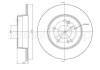 Тормозной диск задний невентилируемый Metelli 23-0277C (фото 1)