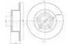 Диск гальмівний (задній) Audi 100 90-94/A6/Skoda Superb/VW Passat 96-08 (245x10) (з покр.) (повний) Metelli 23-0395C (фото 8)
