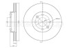 Тормозной диск передний вентилируемый Metelli 23-0550C (фото 1)