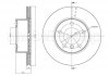 Диск гальмівний (передній) BMW 1 (E81/E87/F20/F21) 04-11 (284x22) (вент.) Metelli 23-0810C (фото 1)