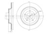 Тормозной диск задний невентилируемый Metelli 23-1081C (фото 1)