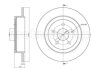 Тормозной диск задний невентилируемый Metelli 23-1107C (фото 1)