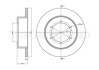 Тормозной диск задний невентилируемый Metelli 23-1109C (фото 1)