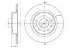 Тормозной диск задний невентилируемый Metelli 23-1205C (фото 1)