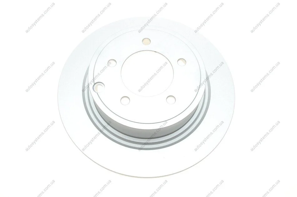 Диск гальмівний (задній) Citroen C4/Peugeot 4008 12-/Mitsubishi Outlander 06-12 (302x10)(з покриттям) Metelli 23-1223C (фото 1)