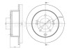 Диск тормозной Metelli 23-1307C (фото 1)