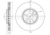 Тормозной диск передний вентилируемый Metelli 23-1334C (фото 1)