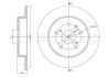 Тормозной диск задний невентилируемый Metelli 23-1398C (фото 1)