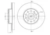 Тормозной диск задний невентилируемый Metelli 23-1486C (фото 1)