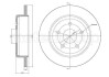 Тормозной диск задний невентилируемый Metelli 23-1546C (фото 1)