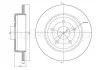 Тормозной диск задний невентилируемый Metelli 23-1546C (фото 1)