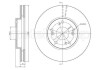 Тормозной диск передний вентилируемый Metelli 23-1555C (фото 1)