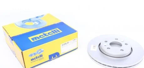 Тормозной диск передний вентилируемый Metelli 231563C