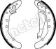 Колодки гальмівні (задні) Audi 100/80 76-96/VW Caddy II/Golf III/Passat 88-05 (барабанні) (230x40) Metelli 53-0009 (фото 1)