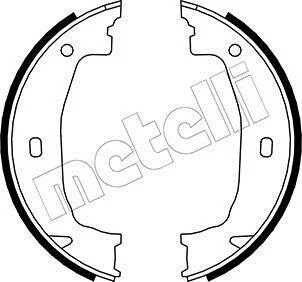 Колодки тормозные стояночного тормоза Metelli 53-0018 (фото 1)
