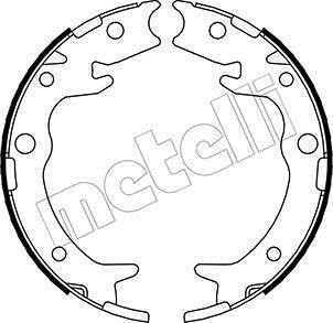 Колодки тормозные стояночного тормоза Metelli 53-0159