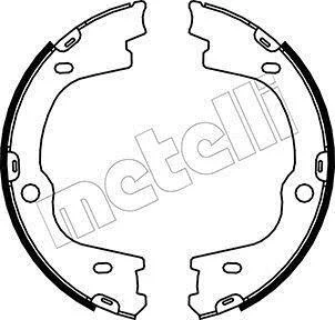 Колодки тормозные стояночного тормоза Metelli 53-0188
