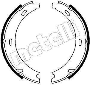 Колодки тормозные стояночного тормоза Metelli 53-0234